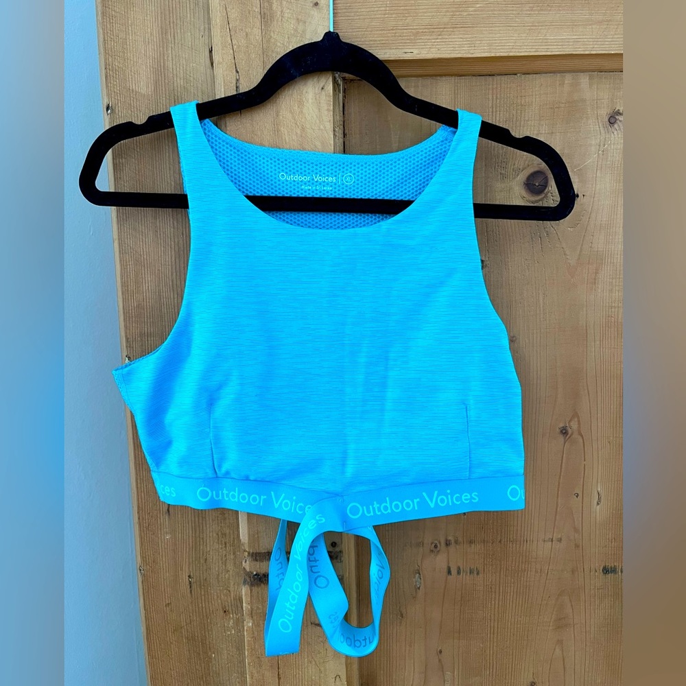 Outdoor Voices Sports Bra. Size XL Worn once.